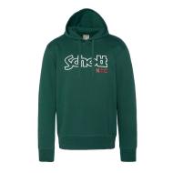 Sweat à capuche Vert Homme Schott Vintage pas cher