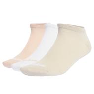 X3 Paires de Chaussettes Rose/Beige Homme Adidas Lin Low pas cher