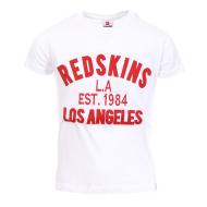 T-shirt Blanc Garçon Redskins MC pas cher