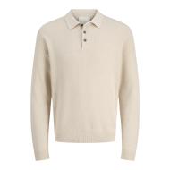 Polo Beige Clair Homme Jack & Jones Cooper pas cher