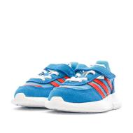 Baskets Bleu Garçon Adidas Retropy vue 6