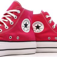 Baskets Roses Femme Converse Chuck Taylor All Star Lifts vue 7