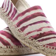 Espadrilles Beige/Violettes Femme Pare Gabia Aduna vue 7