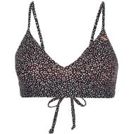 Traje de baño O'Neill Wave Mujer Top Negro/Naranja