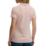Superdry Heritage Slim Fit Women’s Pink Polo Shirt Photo of the Espace des Marques %store% store - view of %key%