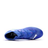 Chaussures de Foot Bleues Homme Puma Future 7 Match TT vue 4