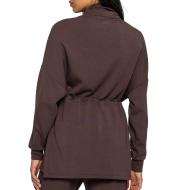 Sweat Marron Foncé Femme Soul Studio Hz vue 2