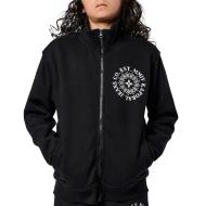 Sweat à Capuche Noir Garçon Kaporal Osmos pas cher