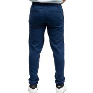 Pantalones de lino azul marino para hombre de Paname Brothers JULIEN ver 2