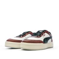 Baskets Blanche/Bordeaux/Noires Homme Puma 393280-05 vue 6