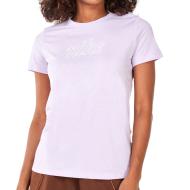 T-shirt Violet Femme Nike Clsh pas cher