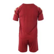 Ensemble de Football Rouge Garçon Kappa Marcelo vue 2