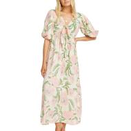 Rosa Kleid mit Blumen Frau Billabong Night Fall günstig