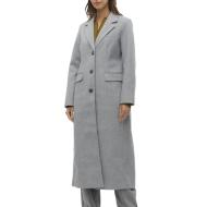 Manteau Gris Clair Femme Vero Moda Milan pas cher