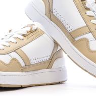 Baskets Blanche/Beige Homme Lacoste T-clip 124 vue 7