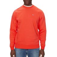 Sweat Orange Homme Tommy Hilfiger Reg Flag Crew
