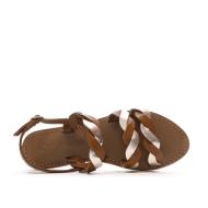 Sandales Camel/Doré Femme Only Claire vue 4