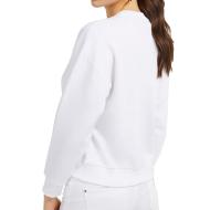 Sweat Blanc Femme Guess Deviner vue 2