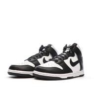 Baskets Blanches/Noires Homme Nike Dunk Hi vue 6
