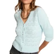 Gilet Bleu Femme Morgan MLILY pas cher