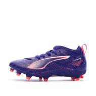 Chaussures de Foot Violet Junior Puma Ultra 5 Match FG/AG pas cher