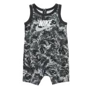 Combishort Grise/Noir à Motifs Garçon Nike Leaf pas cher