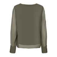 Blouse Kaki Foncé Femme Only Tasha Otl vue 2