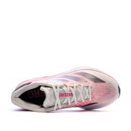 Chaussures de running Blanches/Roses Femme Adidas Adizero vue 4