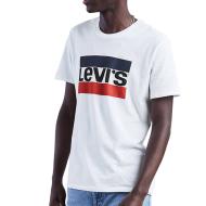 T-Shirt Blanc Homme Levi's Neutra pas cher