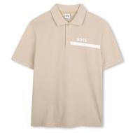 Beiges Polohemd für Jungen von Hugo Boss J52730