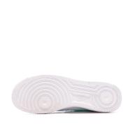 Baskets Blanche/Vert Homme Nike Air Force 1 vue 5