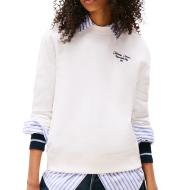 Sweat Blanc Femme Tommy Hilfiger 21960