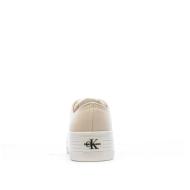 Baskets Beige Femme Calvin Klein Jeans Flatform vue 3