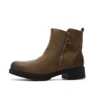 Bottines Marrons Femme Chattawak 8-Vamp