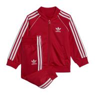 Survêtement Rouge Garçon Adidas Track Suit pas cher
