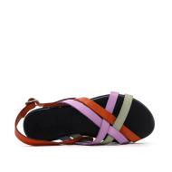 Sandales Vert/Mauve/Rouge Femme Pare Gabia Dafne vue 4