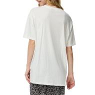 T-Shirt Blanc Femme Pieces Jonlyn vue 2