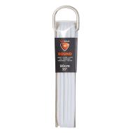 Lacets Blanc Mixte Sofsole Dring Round White 90 Cm pas cher