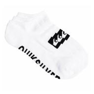 3 Paar weiße/schwarze Quiksilver-Herrensocken (3ankle)