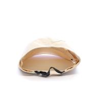 Chapeau Visière Beige Femme Via Lorenzo Naturel vue 3