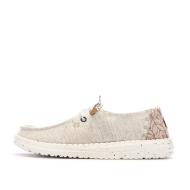 Chaussures Beige Chiné Femme Hey Dude Wendy Heathered Slub