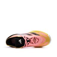 Chaussures de basketball Rose/Jaune Homme Adidas Adizero Select vue 4