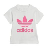 Ensemble Blanc/Rose Fille Adidas IR6865 vue 2