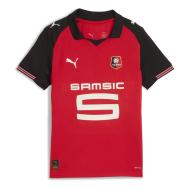 STADE RENNAIS Maillot de Football Rouge/Noir Garçon Puma 25/26 pas cher