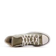 Baskets Kaki Femme Converse Chuck Taylor All Star Lift A07571C vue 4