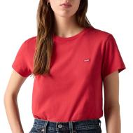 T-Shirt Rouge Femme Levi's Perfect Reds