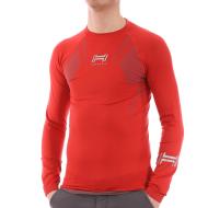 Sous-maillot rouge homme Hungaria Basic Baselayers Shirt/15 pas cher
