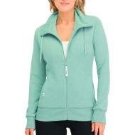 Sweat Zippé Vert Femme Ragwear RONETTE pas cher