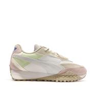 Baskets Rose/Beige Fille Puma Blktop Rider Bts vue 2