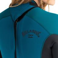 Combinaison de surf Bleu Femme Billabong 403 Launch vue 3